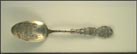 Temple, Seal, Tabernacle, Brigham Young Monument, Salt Lake City, Utah Souvenir Spoon THUMBNAIL