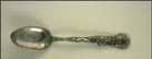 Temple, Tabernacle, Eagle Gate, Moroni, Salt Lake City, Utah Souvenir Spoon THUMBNAIL