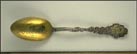 Bundle of Wheat, North Dakota Souvenir Spoon THUMBNAIL