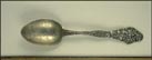 Floral, Mountain, Portland, Oregon Souvenir Spoon THUMBNAIL