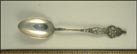 Crab, People, Peanut, State Capitol, Jefferson Davis Mansion, Lee Monument, Virginia Souvenir Spoon THUMBNAIL