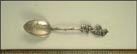 Washignton's Home, Bear Cubs, Mt. Vernon, Virginia Souvenir Spoon THUMBNAIL