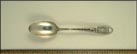 Jamestown, Building Covered In Ivy 1607, Jamestown, Virginia Souvenir Spoon THUMBNAIL
