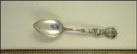 Anchor, Old Stone Mill, Statue, US Seal, Rhode Island Souvenir Spoon THUMBNAIL