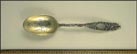 Floral, Knoxville, Tennessee Souvenir Spoon THUMBNAIL