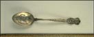 Lookout Mountain, Floral, Chattanooga, Tennessee Souvenir Spoon THUMBNAIL