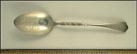 Floral, Antigo, Wisconsin Souvenir Spoon THUMBNAIL