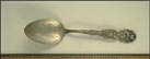 Floral, Racine, Wisconsin Souvenir Spoon THUMBNAIL