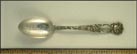 Floral, Racine, Wisconsin Souvenir Spoon THUMBNAIL