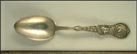 Lone Star, Longhorn, Pride of Texas, Fort Worth, Texas Souvenir Spoon THUMBNAIL
