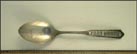 Cut Out, Fort Worth, Texas Souvenir Spoon THUMBNAIL