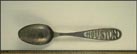 Cut Out, Houston, Texas Souvenir Spoon THUMBNAIL