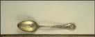 The Alamo, 1895, San Antonio, Texas Souvenir Spoon THUMBNAIL