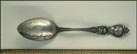 Mt. Tacoma, Tree, Crops, George Washington, Tacoma, Washington Souvenir Spoon THUMBNAIL
