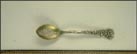 Mt. Rainier, Flowers, "Rhododendron", Seattle, Washington Souvenir Spoon THUMBNAIL