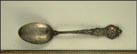 State Seal, Rail Road, Train, Miner, Pennsylvania Souvenir Spoon THUMBNAIL