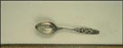 Floral, Bedford Springs, Pennsylvania Souvenir Spoon THUMBNAIL