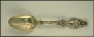 Brooklyn Bridge, Flowers, Brooklyn, New York Souvenir Spoon THUMBNAIL