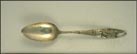 Ship, Buildings, Statue of Liberty, New York Souvenir Spoon THUMBNAIL