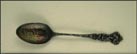 New York, Woman's Face, New York Souvenir Spoon THUMBNAIL