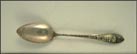 Buffalo In Front Of Buildings, Buffalo, New York Souvenir Spoon THUMBNAIL