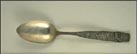 Flowers, Gallipolis, Ohio Souvenir Spoon THUMBNAIL