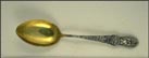 State Seal, Eagle, US Flag, Ohio Souvenir Spoon THUMBNAIL