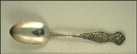 State Seal, Eagle, US Flag, Ohio Souvenir Spoon THUMBNAIL