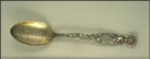 Monnett Hall O.W.U., Delaware, Ohio Souvenir Spoon THUMBNAIL