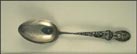 State Seal, Eagle, US Flag, Chillicothe, Ohio Souvenir Spoon THUMBNAIL