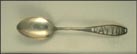Cut Out, Dayton, Ohio Souvenir Spoon THUMBNAIL