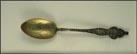 State Seal, Sheep, Buck Eye, State Capitol, Perry Monument...... Souvenir Spoon THUMBNAIL