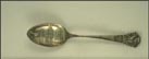 Suspension Bridge, Union Central Building, Tyler Davidson Fountain, State Seal, Cincinnati, Ohio Souvenir Spoon THUMBNAIL