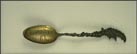 Flowers, Lancaster, Ohio Souvenir Spoon THUMBNAIL