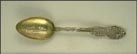 High School, Chillicothe, Ohio Souvenir Spoon THUMBNAIL