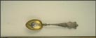State Seal, Flower, Atlanta, Georgia Souvenir Spoon THUMBNAIL