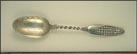 Ear of Corn, Fort Dodge, Iowa Souvenir Spoon THUMBNAIL