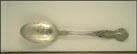 High School,, Cambridge City, Indiana Souvenir Spoon THUMBNAIL