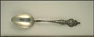 Steel Pier, State Seal, Absecon Light, Atlantic City, New Jersey Souvenir Spoon THUMBNAIL