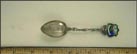 Mount Pleasant House, White Mountains, Enameled State Seal, Bretton Woods, New Hampshire Souvenir Spoon THUMBNAIL