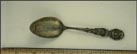 French Market, State Seal, Cotton Exchange, Cathedral, City Hall...... Souvenir Spoon THUMBNAIL