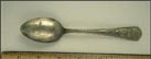 State Seal, Hall Of Science Rostrum, Science Court, Chicago, Illinois Souvenir Spoon THUMBNAIL