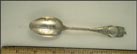 Globe, Columbian Exposition 1893, Horticulture Hall, Chicago, Illinois Souvenir Spoon THUMBNAIL