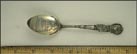 State Seal, Fort Dearborn, Lincoln Monument, Fort Dearborn Massacre 1812...... Souvenir Spoon THUMBNAIL