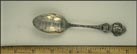 Lincoln, Lincoln's Home, Lincoln Library, Springfield, Illinois Souvenir Spoon THUMBNAIL