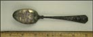 State Seal, Public Library, Lincoln Statue, Douglas Monument...... Souvenir Spoon THUMBNAIL