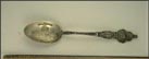 State Capitol, State Seal, Bucking Bronco, Horses and Buggy, Denver, Colorado Souvenir Spoon THUMBNAIL