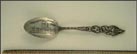 State Capitol, Train, Prospector, Rancher Rounding up Cattle, Horse and Buggy, Denver, Colorado Souvenir Spoon THUMBNAIL