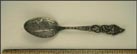 Summit of Pike's Peak, Alt 14147 Ft., Prospector, Herding Cattle, Colorado Souvenir Spoon THUMBNAIL