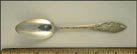 Pikes Peak Colo., Altitude 14110 ft., Cut Out Building, Colorado Souvenir Spoon THUMBNAIL